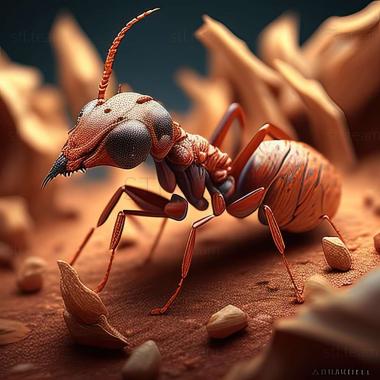 3D model Drymomyrmex rasnitsyni (STL)